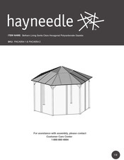hayneedle PACA054-2 Manual