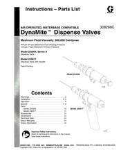 Graco DynaMite 235877 Instructions-Parts List Manual