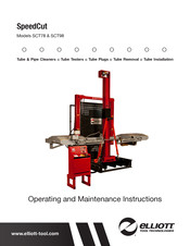 Elliott SpeedCut SCT78 Operating And Maintenance Instructions Manual