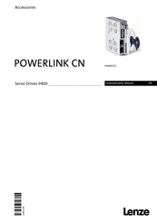 Lenze POWERLINK E94AYCEP Communications Manual