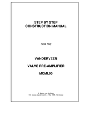 Vanderveen MCML05 Step By Step Construction Manual