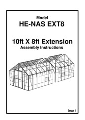 Greenhouse People HE-NAS EXT8 Assembly Instructions Manual
