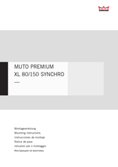 Dorma MUTO Comfort L DORMOTION 80 Mounting Instructions