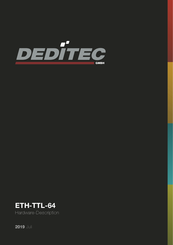 Deditec ETH-TTL-64 Hardware Description
