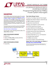 Linear Technology DC1978A Demo Manual