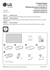 LG 55SVH7PF Installation Manual