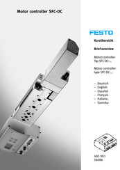Festo SFC-DC series Brief Overview