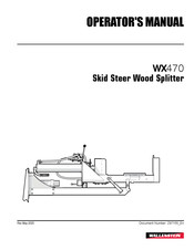 Wallenstein WX470 Operator's Manual
