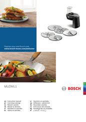 Bosch MUZ9VL1 Instruction Manual