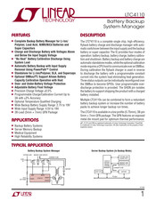 Linear Technology LTC4110 Manual