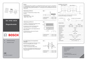 Bosch MSE-LZ Installation Manual