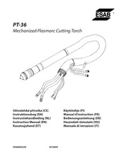 ESAB PT-36 Instruction Manual