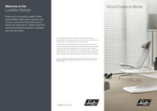 Luxaflex Wood Essence Blinds Quick Start Manual