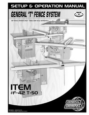 General F-42 Setup & Operation Manual
