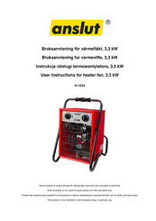 Anslut 411034 User Instructions