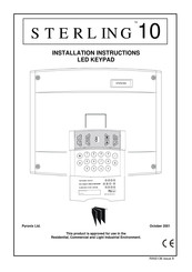 Pyronix STERLING 10 Installation Instructions Manual