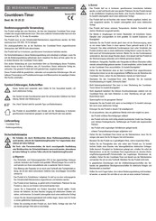 Conrad 55 25 22 Operating Instructions Manual
