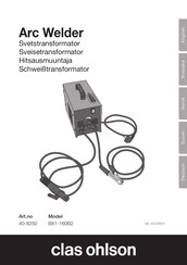 Clas Ohlson BX1-160B2 Instruction Manual