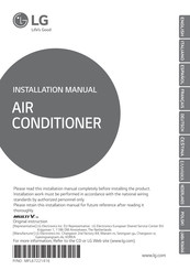 LG ARUB120LTE4 Installation Manual