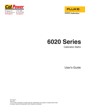 Fluke Calibration 6020 Series User Manual