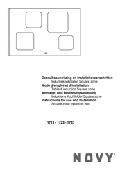 Novy 1723 Instructions For Use And Installation