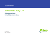 Valeo Minisphere 100 Installation Instructions Manual