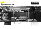 Renson Azore Manual