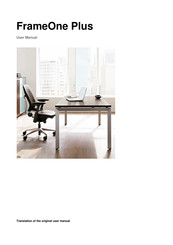 Steelcase FrameOne Plus User Manual