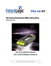 FutureLogic PSA-66-001N Instructions Manual