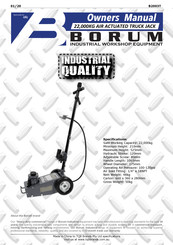 Borum B2003T Owner's Manual