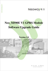 Neoway M590E V1 Software Upgrade Manual