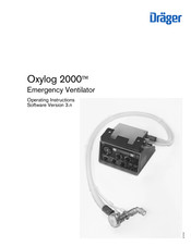 Dräger Oxylog 2000 Operating Instructions Manual