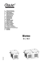 Oase Biotec 10.1 Operating Instructions Manual