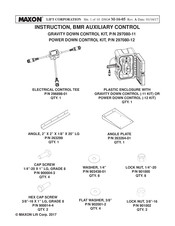 Maxon 297080-11 Instruction Manual