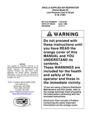 Clemco APOLLO 20 Manual