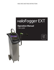 Halosil HaloFogger EXT Operation Manual