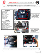 Hypnotic Concepts SM-6873 Installation Instructions Manual
