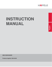 Hafele 539.30.530 Instruction Manual