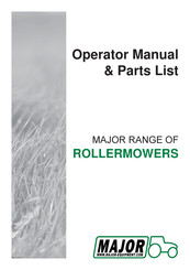 Major 4200 Operator's Manual & Parts List