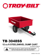 Troy-Bilt TB-3048SS Manual