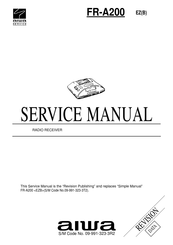Aiwa FR-A200 Service Manual