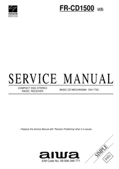 Aiwa FR-CD1500 Service Manual