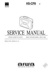 Aiwa HS-CP8 Service Manual