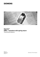 Siemens OpenAir 121.1E Technical Basics