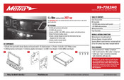 Metra Electronics 99-7382HG Installation Instructions Manual
