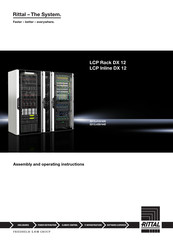 FRIEDHELM LOH Rittal LCP Rack DX 12 Assembly And Operating Instructions Manual