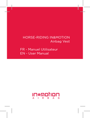 IN&MOTION HORSE-RIDING AIRBAG VEST User Manual