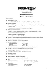 Brigmton BEM-502 Instruction Manual