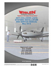 Whelen Engineering Company A500AHD1 Installation And Service Manual