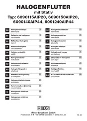 Ritos 6090150AIP20 Operation And Maintenance Manual